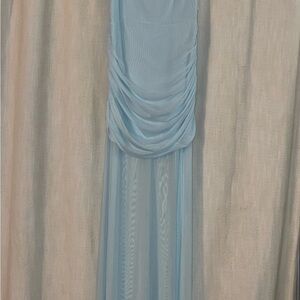 Showpo Light Blue Maxi Dress